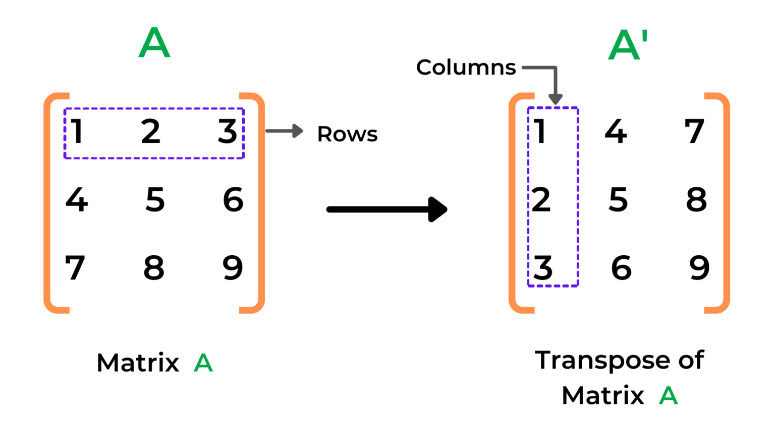 Transpose Of A Matrix In Python With User Input Allinpython