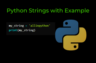 Python Strings with Example