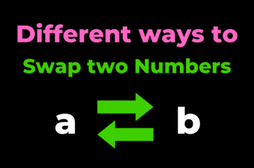 Different ways to Swap two numbers in Python