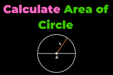 Calculate Area of Circle