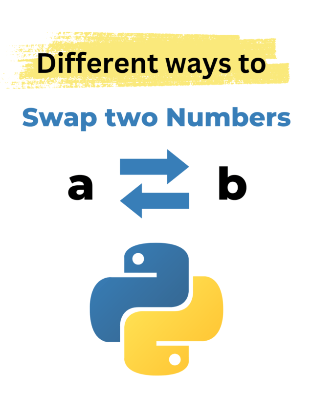 Learn Different ways  to Swap Two Numbers in Python with Example