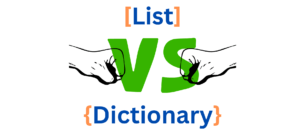 Difference Between List and Dictionary in python – allinpython.com