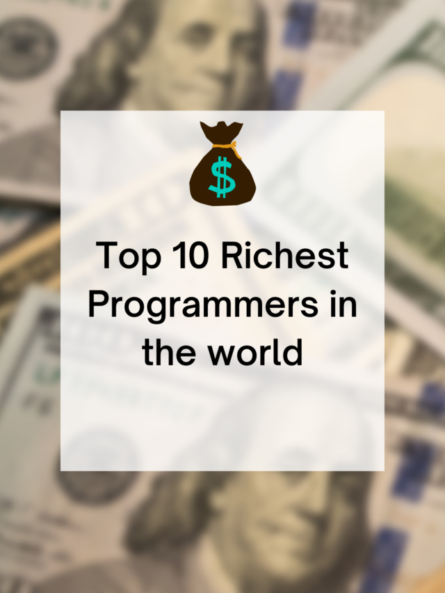 Top 10 Richest Programmers in the World