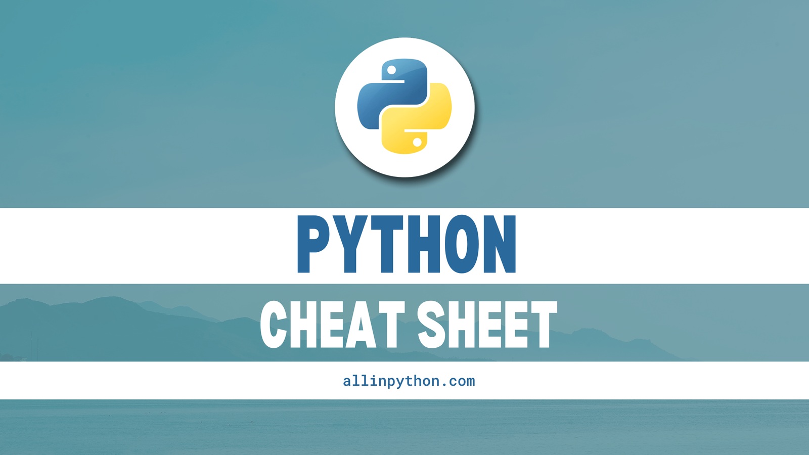 python cheatsheet