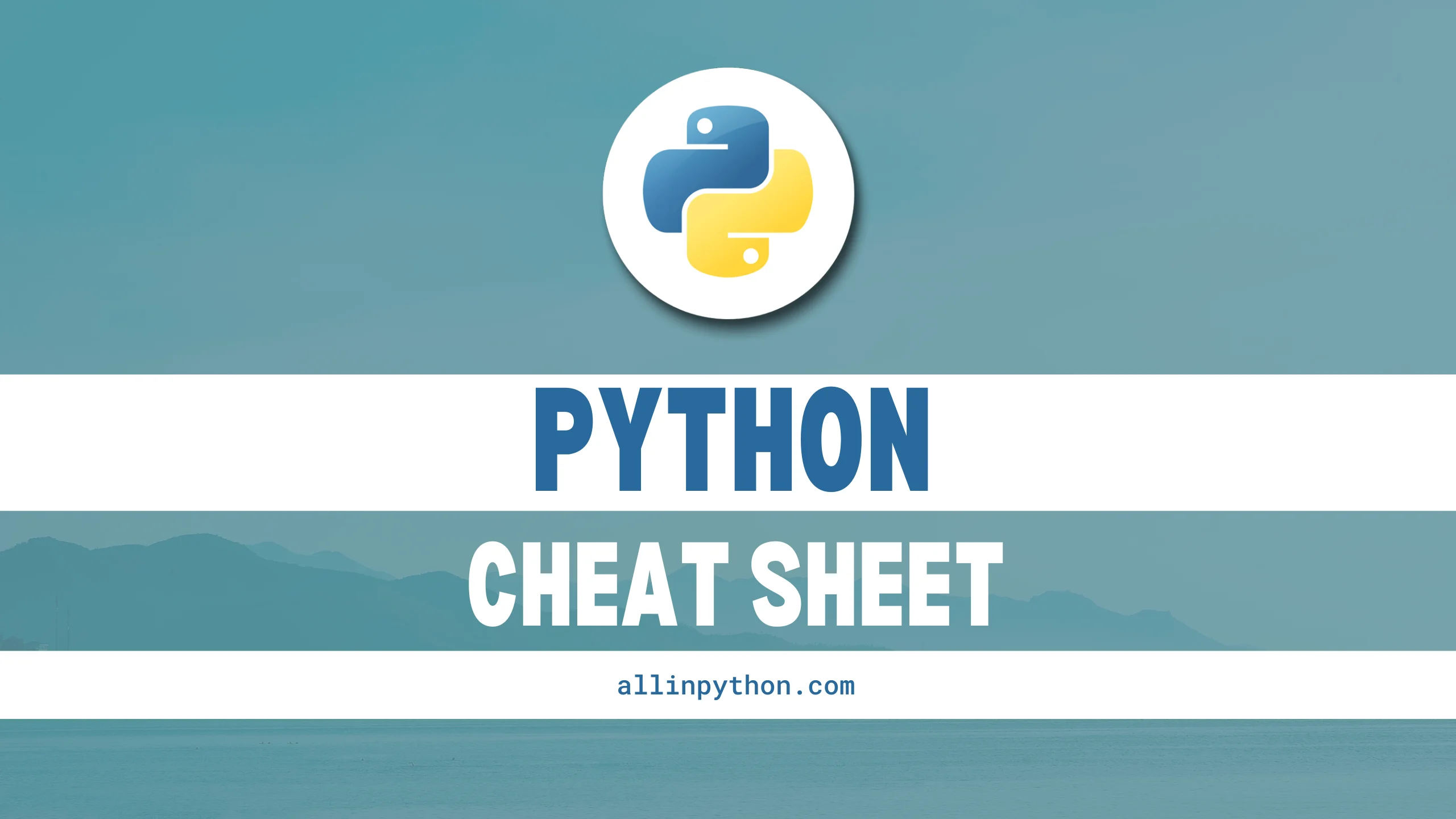 python cheatsheet