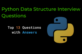 Python Data Structure Interview Questions