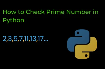 How to Check Prime Number in Python