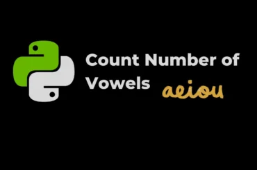 Python Program to Count the Number of Each Vowel