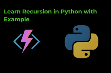 Learn Recursion in Python with Example